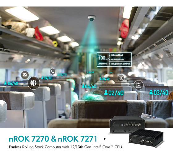 NEXCOM’s nROK 7270 and nROK 7271: Unleashing Streaming Limitations and Accelerating the Edge AI Inference for Safer and Smarter Railways