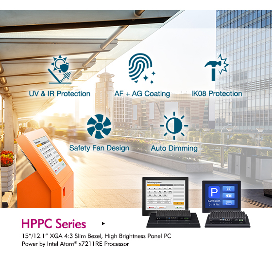 NEXCOM’s HPPC Series: High-Brightness Panel PCs Built for Industrial Reliability
