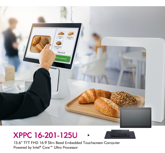 Reimagine Self-Checkout with the XPPC 16-201-125U and AI-Driven Edge Intelligence