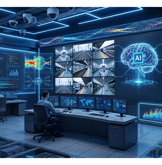 Every moment matters in a transportation surveillance control room.