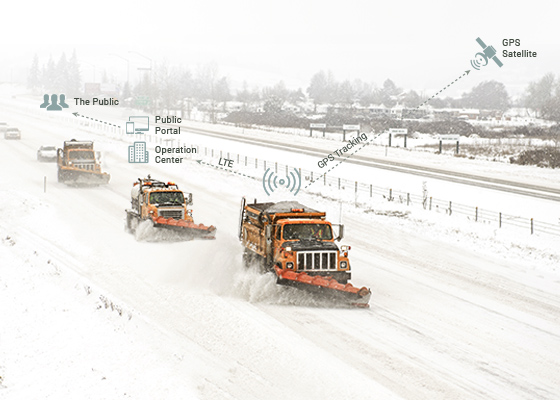 Vehicle Telematics Reveals Snow Plow Progress to Eliminate Suspenseful Waits