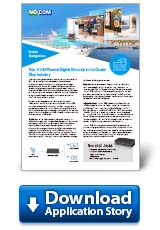 Application Story: Neu-X100 Powers Digital Services in the Cruise Ship Industry