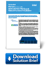 Download Sloution Brief: NEXCOM NSA 7150 Speeds Network Functions Virtualization